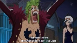 Bartolomeo admires Ussop Yes oh Yeeeesss [upl. by Cotsen544]