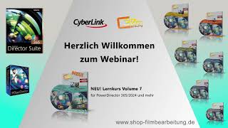 PowerDirector 365 Webinar  Neue KITools für Ihre Sommervideos [upl. by Niwrehs]