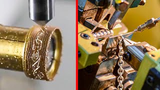 How Jewelry Is Made  Jewelry Manufacturing Process Inside Modern Jewelry Factory ➤1 [upl. by Quartet]