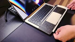 dbrand Apple MacBook Pro 14 inch Skin Installation  dbrand [upl. by Briana]