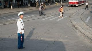 Streets of North Korea GoPro Video Roadtrip in Pyongyang [upl. by Enidanreb]