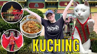 Top Things To Do amp Visit in Kuching  City Tour amp Food Guide  Sarawak Malaysian Borneo [upl. by Gilles532]