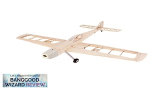 JWRC Ranger Sky 1010mm Wingspan Balsa Wood RC Airplane KIT Review [upl. by Verras724]