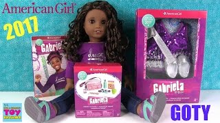 AG Gabriela McBride GOTY 2017 American Girl Doll Accessories Outfit Review 18quot PSToyReviews [upl. by Wie]