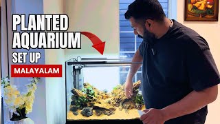 ഈ AQUARIUM നിങ്ങൾക്കും വീട്ടിൽ സെറ്റ് ചെയ്യാം  How To Build This Planted Tank aquascape [upl. by Ahsata316]