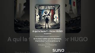 À qui la faute   Victor Hugo [upl. by Ahsenrad]