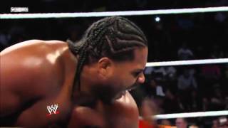 Kofi Kingston vs JTG WWE Superstars Aug 23 2013 [upl. by Namzzaj]