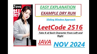 Maximum Sum of Distinct Subarrays With Length K  Leetcode 2461  Java Code  Developer Coder [upl. by Ibrahim]