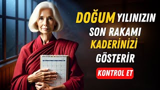 Doğum Yılınızın Son Rakamı Ne Anlama Geliyor ŞOK OLACAKSINIZ ✨Budist Öğretileri [upl. by Lazos]