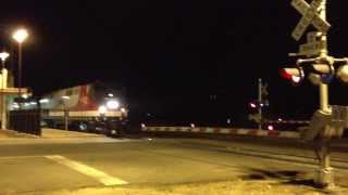 Amtrak 42 departs Kingman Amtrak station with Southwest Chief [upl. by Aleil]