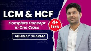 LCM amp HCF  SSC Abhinay Maths Complete LCM HCF For All SSC 2023 Exams LCM HCF Class By Abhinay Sir [upl. by Alistair]