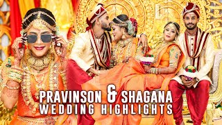 Pravinson amp Shagana Wedding Highlights  ShanPKcapture [upl. by Humberto]