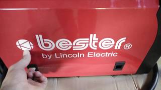 MIG TIG MMA Bester 190c multi welding machine by Lincoln presentation [upl. by Lanie]