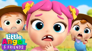 Wobbly Tooth Song  Little Angel And Friends Fun Educational Songs [upl. by Nailluj212]