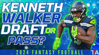 Kenneth Walker Fantasy Football Outlook 2024  Top 10 Season Incoming [upl. by Clarabelle]