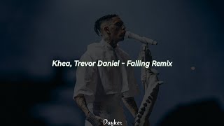 Khea Trevor Daniel  Falling Remix  LetraFiltrado [upl. by Dhiman564]