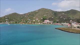 Cruise View of Tortola British Virgin Islands [upl. by Imre207]