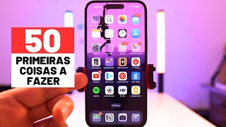 50 primeiras coisas a fazer no seu novo iPhone [upl. by Trixi]