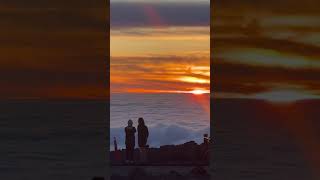 Haleakala National park at sunset 🌅 god yeshua angels heaven christianity maui [upl. by Notelrac583]