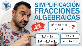 SIMPLIFICACIÓN de FRACCIONES ALGEBRAICAS  Ejercicio 1 🥇 [upl. by Yesrod]