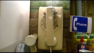 VINTAGE Northern Telecom Rotary Dial Wall Telephone [upl. by Willem]