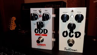 Warm Audio ODD BOX vs Fulltone OCD [upl. by Hainahpez43]