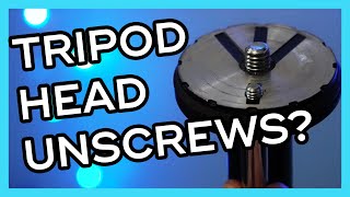 How to Attach a Tripod Head [upl. by Adnert610]