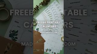 FREEBIE Printable Calendars ✨📅 [upl. by Nixon]