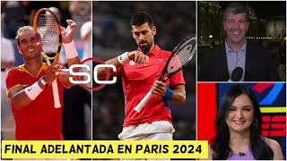 DUELO de LEYENDAS Rafael NADAL vs Novak DJOKOVIC en busca del ORO en PARIS 2024  SportsCenter [upl. by Friday]