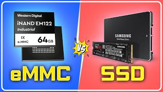 eMMC vs SSD Detailed Comparison [upl. by Arbmat167]