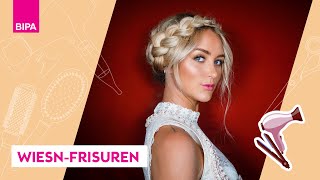 5 einfache Frisuren für die Wiesn mit Nadine Mayerhofer [upl. by Quintessa873]