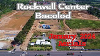 Rockwell Center Bacolod  January 2024 Aerials  Negros Construction Projects Update [upl. by Jule]