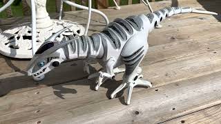 WowWee Roboraptor Interactive Dinosaur Robot Toy [upl. by Polard]