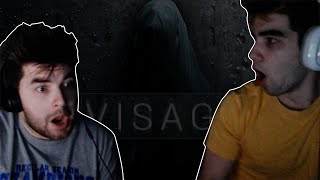 Visage HORROR GAME Highlights Part 1 [upl. by Montana928]