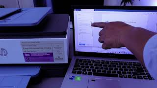 How To Print from Computer To HP Officejet Printer [upl. by Beghtol]