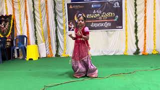 Achyutam Keshavamdancesri Krishna Janmashtami hare krishna [upl. by Aihseuqal]