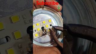 Recovery AC Light  How to make a Light Repairing Video Experiment Short LED Light Bulb experiment [upl. by Gibeon]