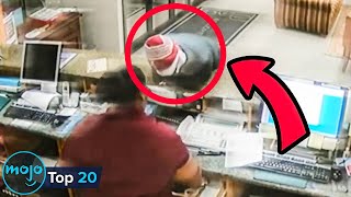 Top 20 Robbery FAILS Caught On Camera [upl. by Sally]