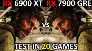 RX 6900 XT vs RX 7900 GRE  Test in 20 Games  1440p  2160p  Which One is Better 🤔  2024 [upl. by Aissatsana]