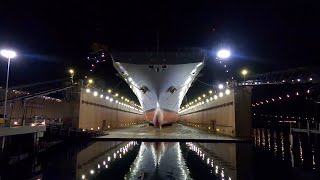 USS Essex LHD 2 Departs Dry Dock 2023 [upl. by Halilad]