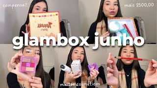 GLAMBOX DE JUNHO  mais de 50000 em produtos vale a penaðŸ¤‘ðŸ§´ðŸ›ï¸ [upl. by Maye]