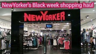 Black week shopping  New Yorkers Black week shopping haul  sales days  mom and daughters day [upl. by Uzziel596]