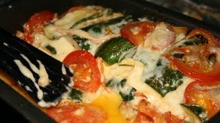 Lasagnes aux courgettes et raclette [upl. by Nelleh]