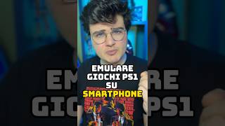 Giocare con la PS1 sullo SMARTPHONE Non è più un sogno con questo emulatore gratis shorts [upl. by Gearhart]