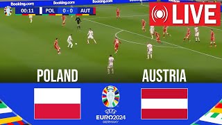 🔴 NA ŻYWO Polska vs Austria  UEFA EURO 2024  Mecz na żywo już dziś [upl. by Yttik913]