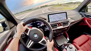 2022 BMW X3 M Competition  POV Driving Impressions [upl. by Staffard]