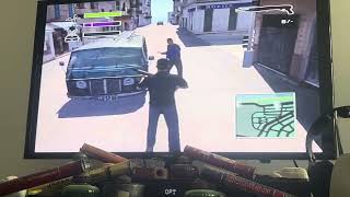 Driver 3 ps2 secret ladder with cop shootout [upl. by Adnamahs]