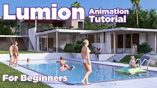 Lumion Tutorial  How to Make an Animation in Lumion  Nice Tower [upl. by Caneghem741]