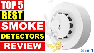 BEST Smoke Detectors In 2024  Top 5 Best Wireless Smoke Detectors [upl. by Perseus]