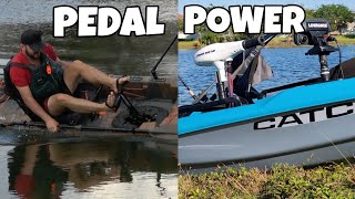 THE TRUTH Pedal drive kayaks vs Power driven Fishing Kayaks [upl. by Priscella]